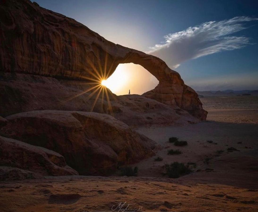 غرووب وادي رم Hotel Buitenkant foto