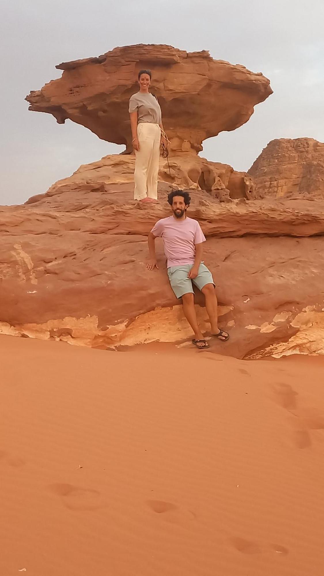 غرووب وادي رم Hotel Buitenkant foto